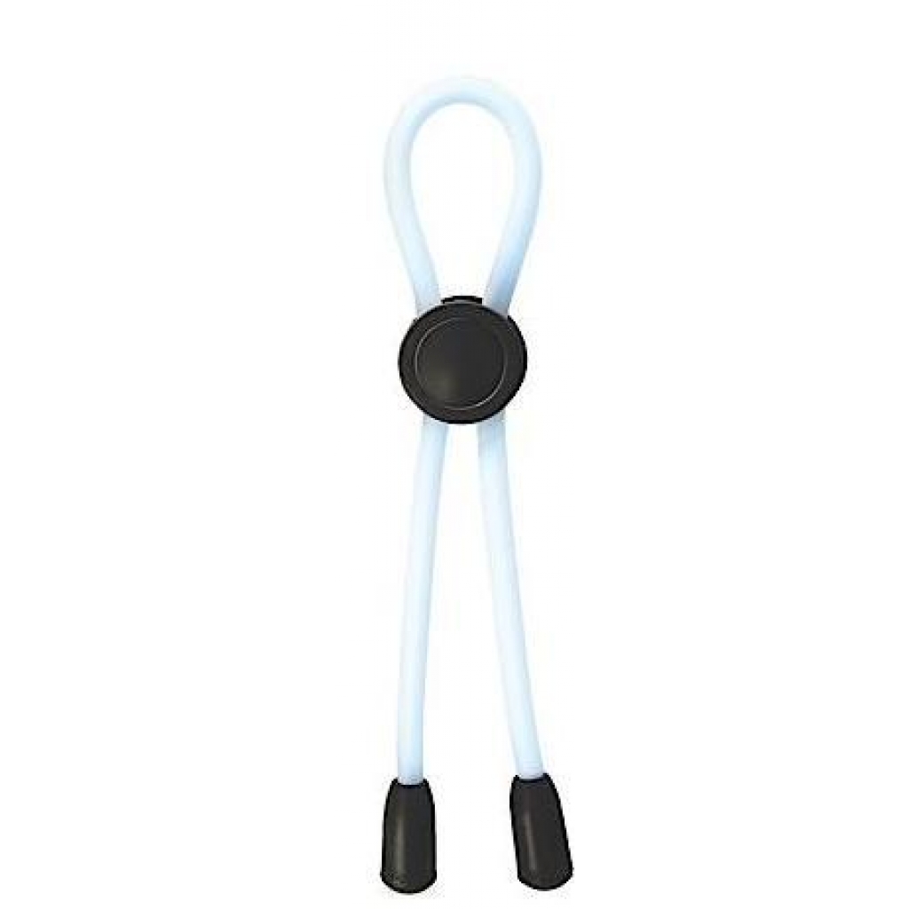 Adjustable Silicone Cock Tie - Clear - Adjustable & Versatile Penis Rings