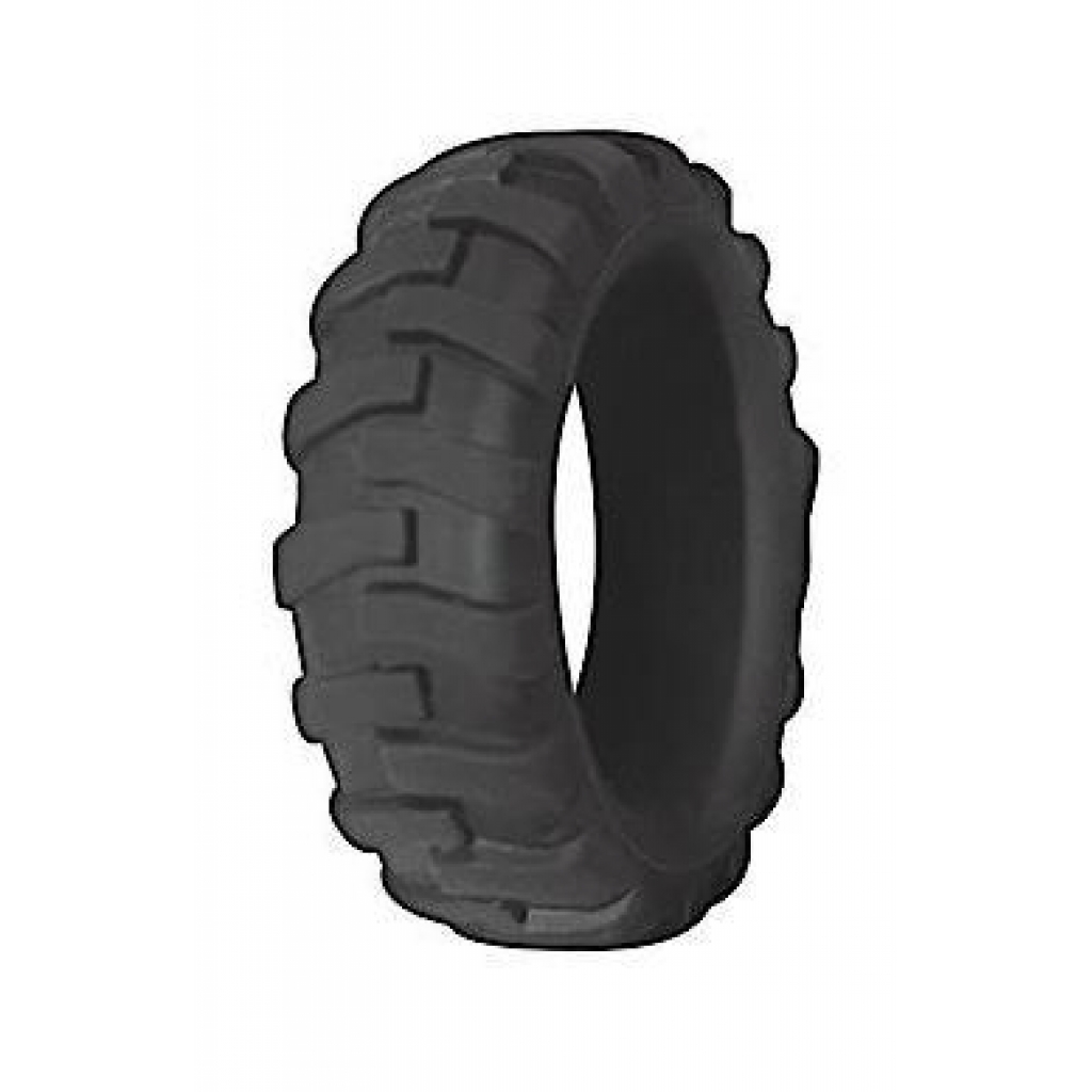 Large Silicone Tire Ring - Black - Classic Penis Rings