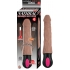 Natural Realskin Hot Cock #1 Brown Realistic Vibrator - Realistic