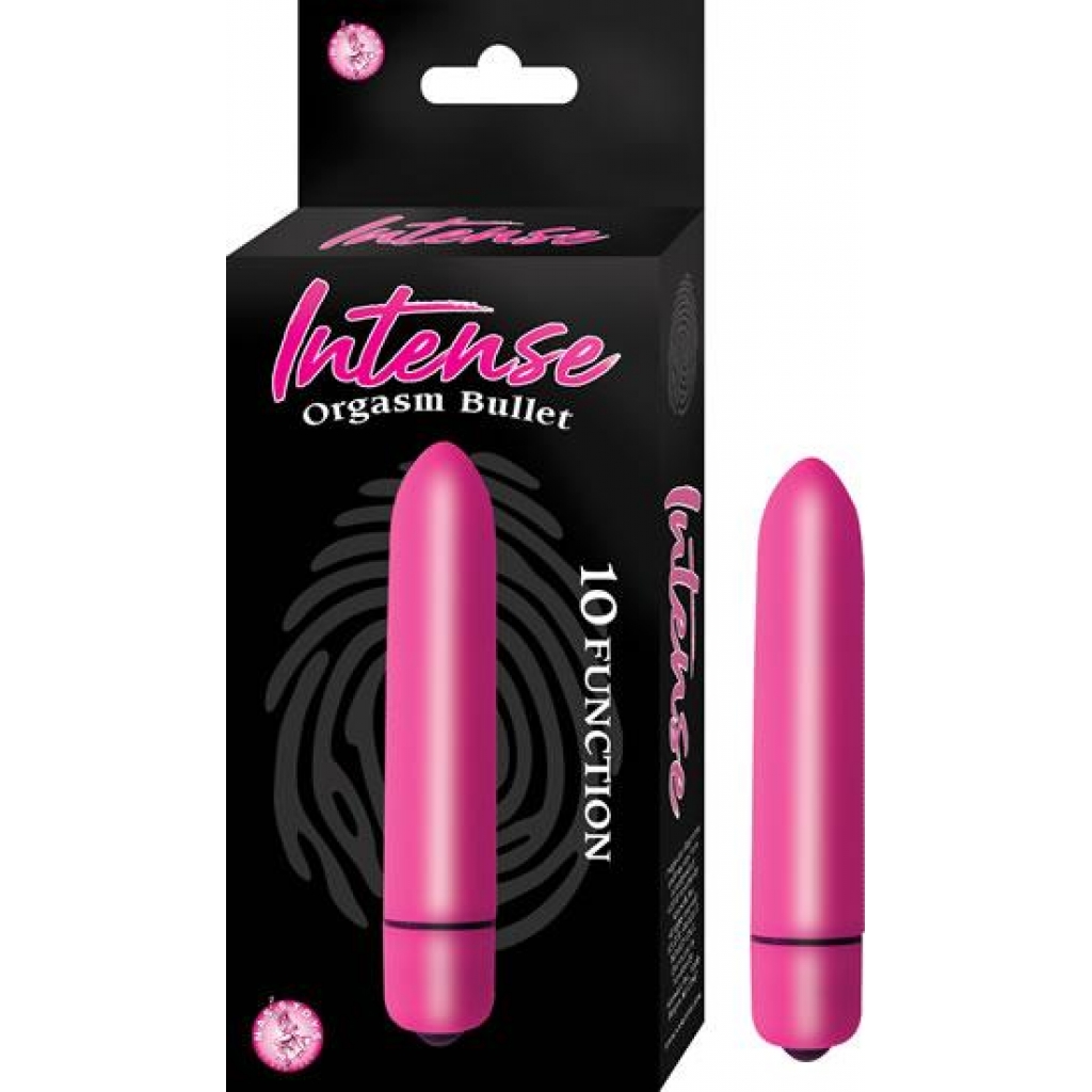Intense Orgasm Bullet Vibrator Pink - Bullet Vibrators