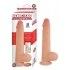 Realcocks Sliders 8 inches Realistic Dildo Beige - Realistic Dildos & Dongs