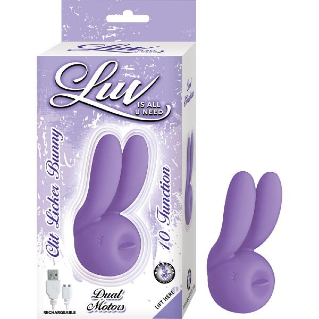 Luv Clit Licker Bunny in Purple