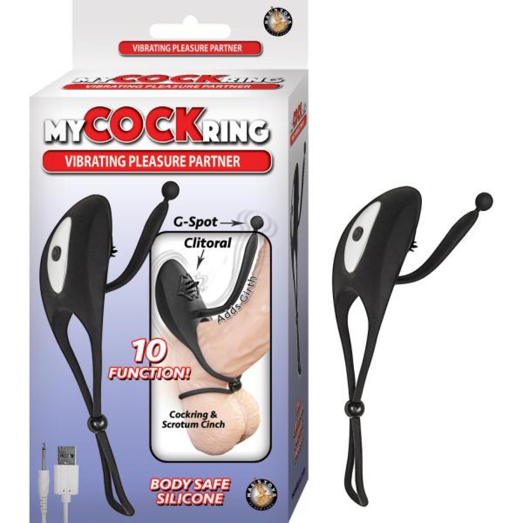 My Cock Ring Vibrating Pleasure Partner - Couples Vibrating Penis Rings
