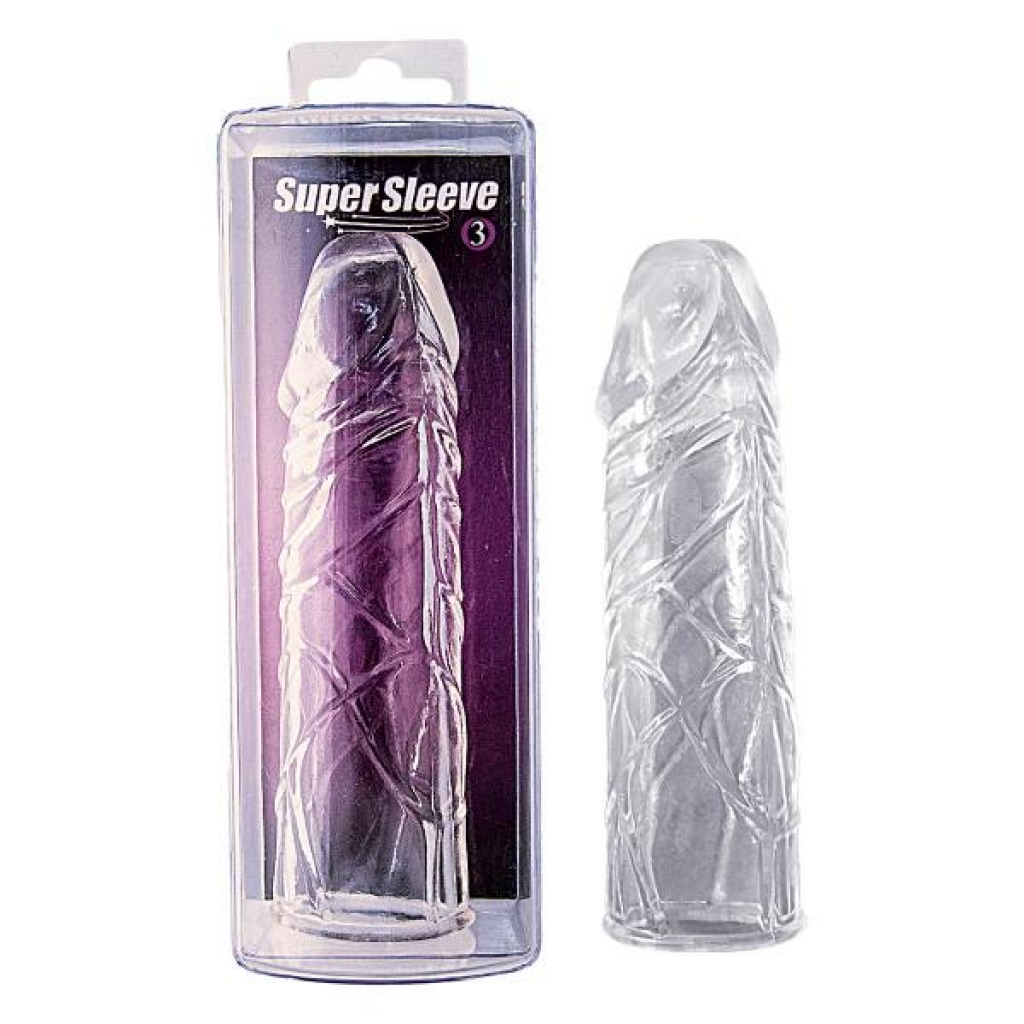 Super Sleeve 3 Clear - Penis Sleeves & Enhancers