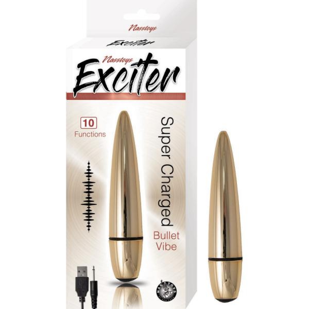 Exciter Bullet Vibe Gold - Bullet Vibrators