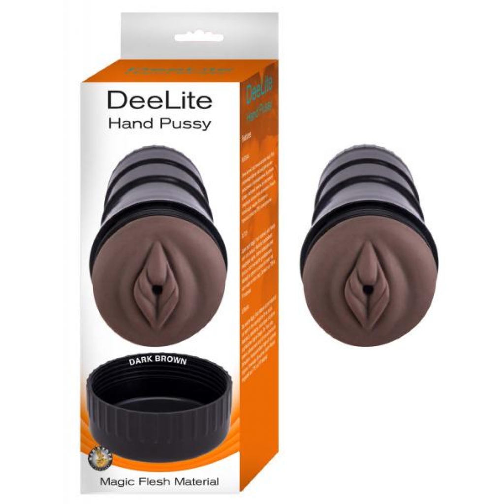 Dee Lite Hand Pussy Dark Brown - Pocket Pussies