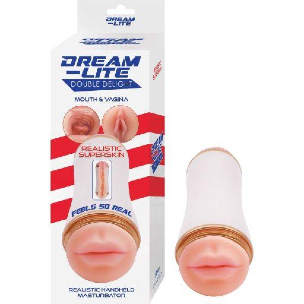 Dream-lite Double Delight White - Pocket Pussies