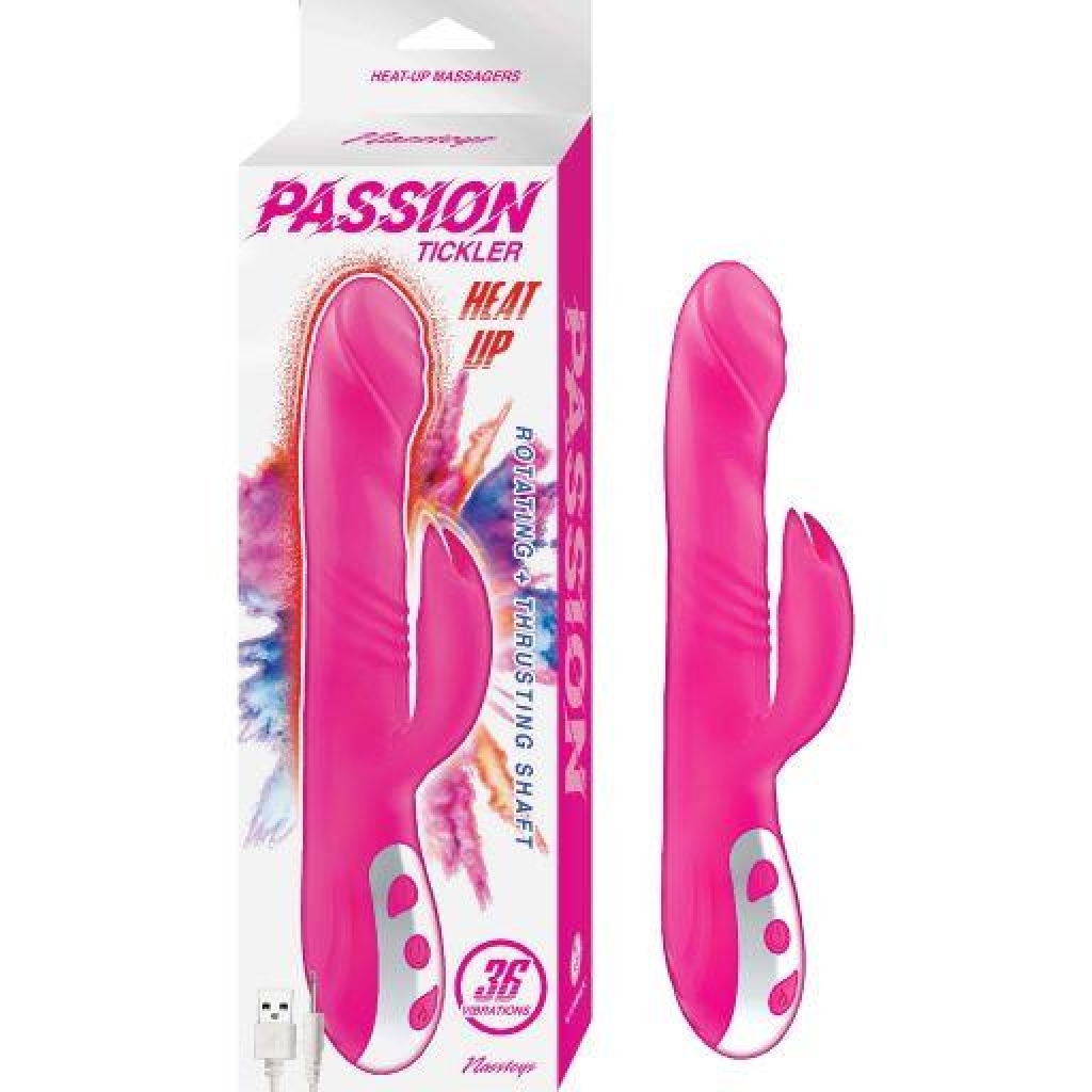 Passion Tickler Heat Up Pink - Rabbit Vibrators