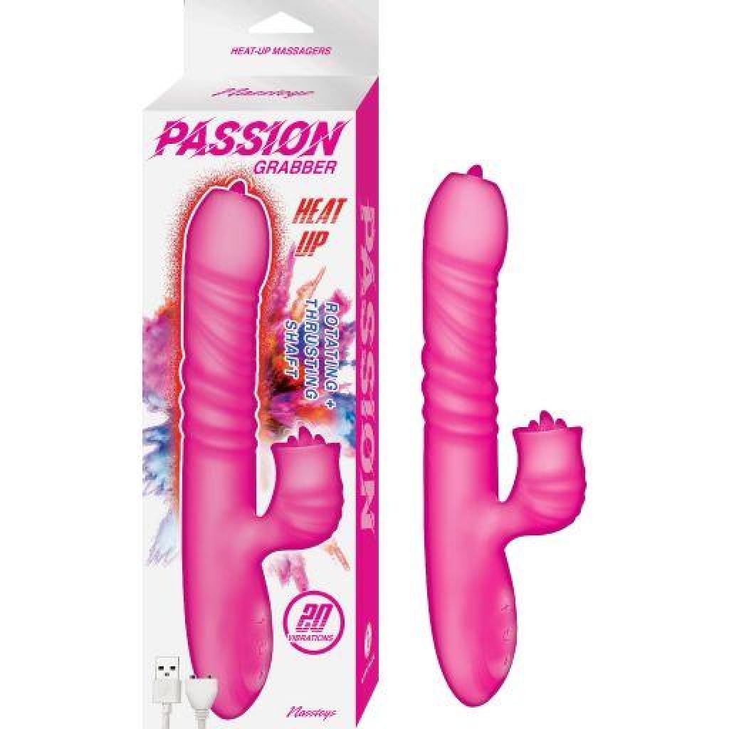 Passion Grabber Heat Up Pink - Rabbit Vibrators