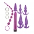 Purple Elite Collection Anal Play Kit Purple - Anal Trainer Kits