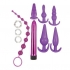 Purple Elite Collection Anal Play Kit Purple - Anal Trainer Kits