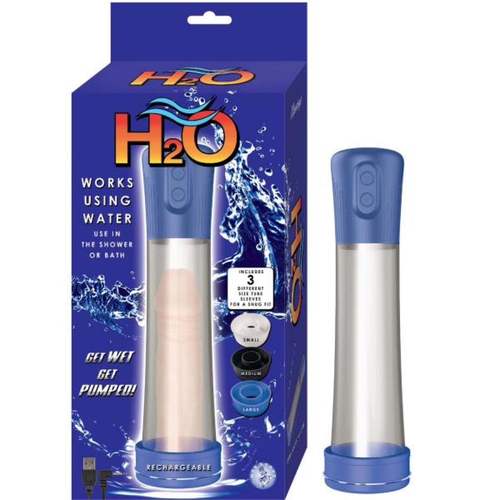 H2o Blue Pump - Penis Pumps