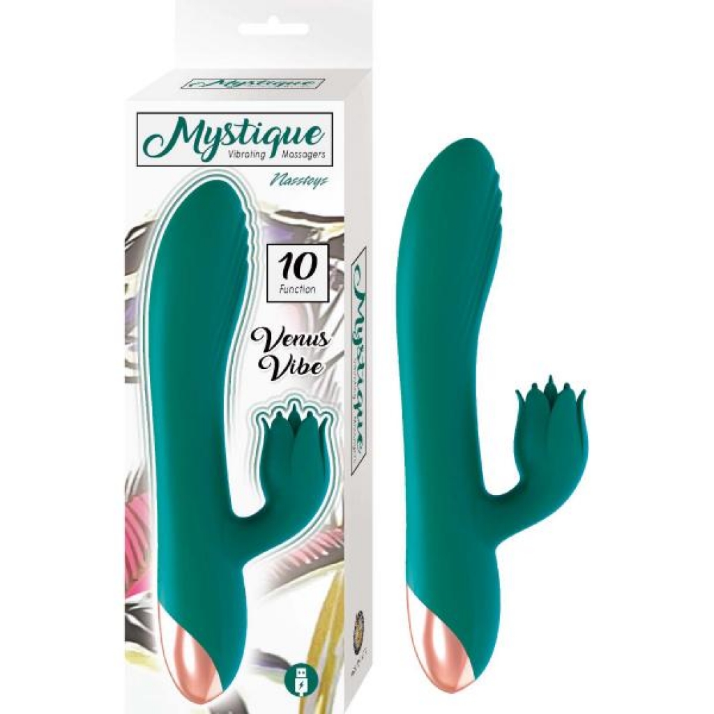 Mystique Venus Vibe Green - G-Spot Vibrators Clit Stimulators