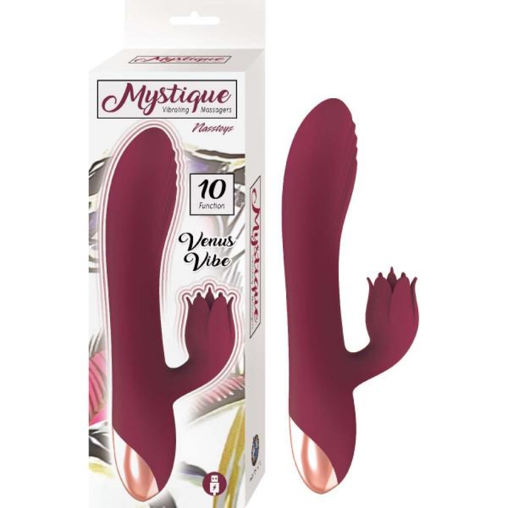 Mystique Venus Vibe Eggplant - G-Spot Vibrators Clit Stimulators