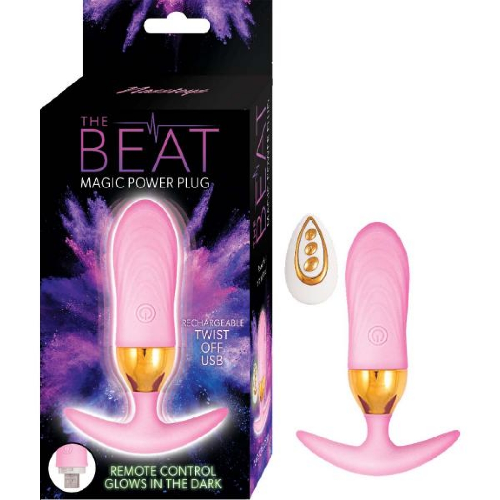 The Beat Magic Power Plug Pink - Anal Plugs