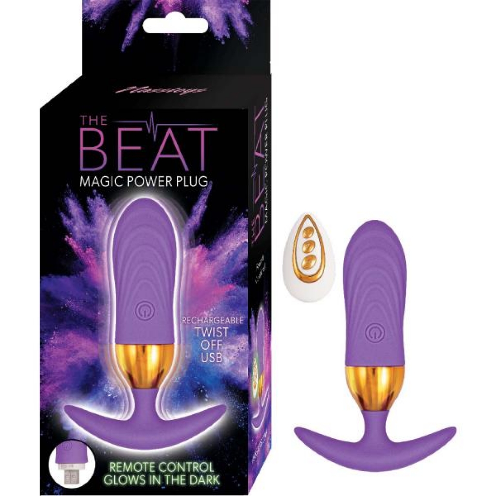 The Beat Magic Power Plug Purple - Anal Plugs