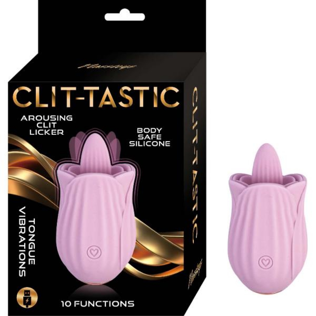 Clit-tastic Arousing Clit Licker Pink - Tongues