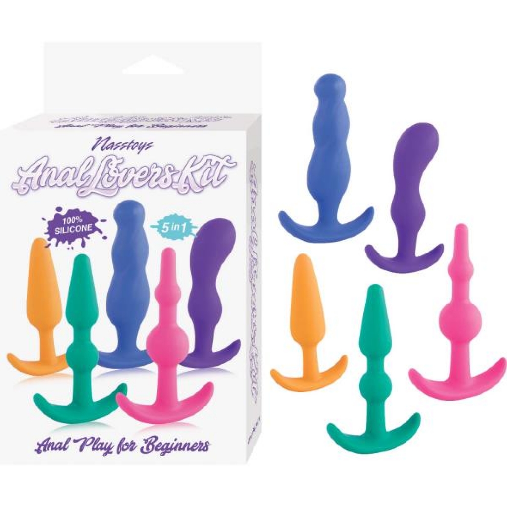 Anal Lovers Kit Multicolored - Anal Trainer Kits