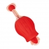 Clit-tastic Rose Bud Dual Massager Red - Tongues