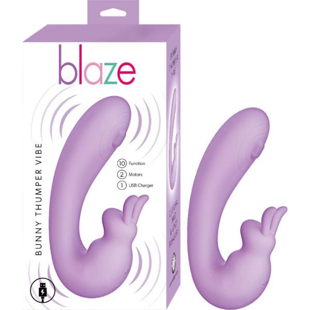 Blaze Bunny Thumper Lavender Vibrator