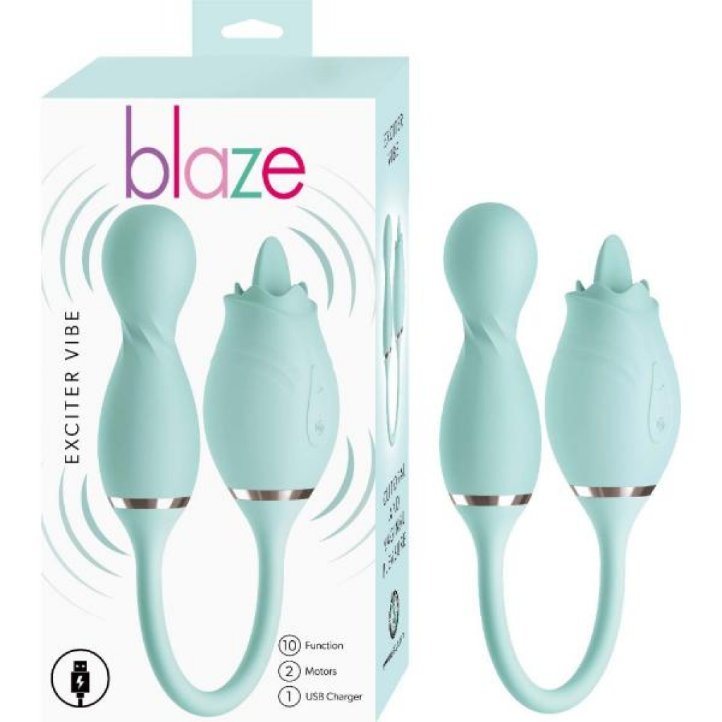 Blaze Exciter Vibe Aqua - G-Spot Vibrators Clit Stimulators