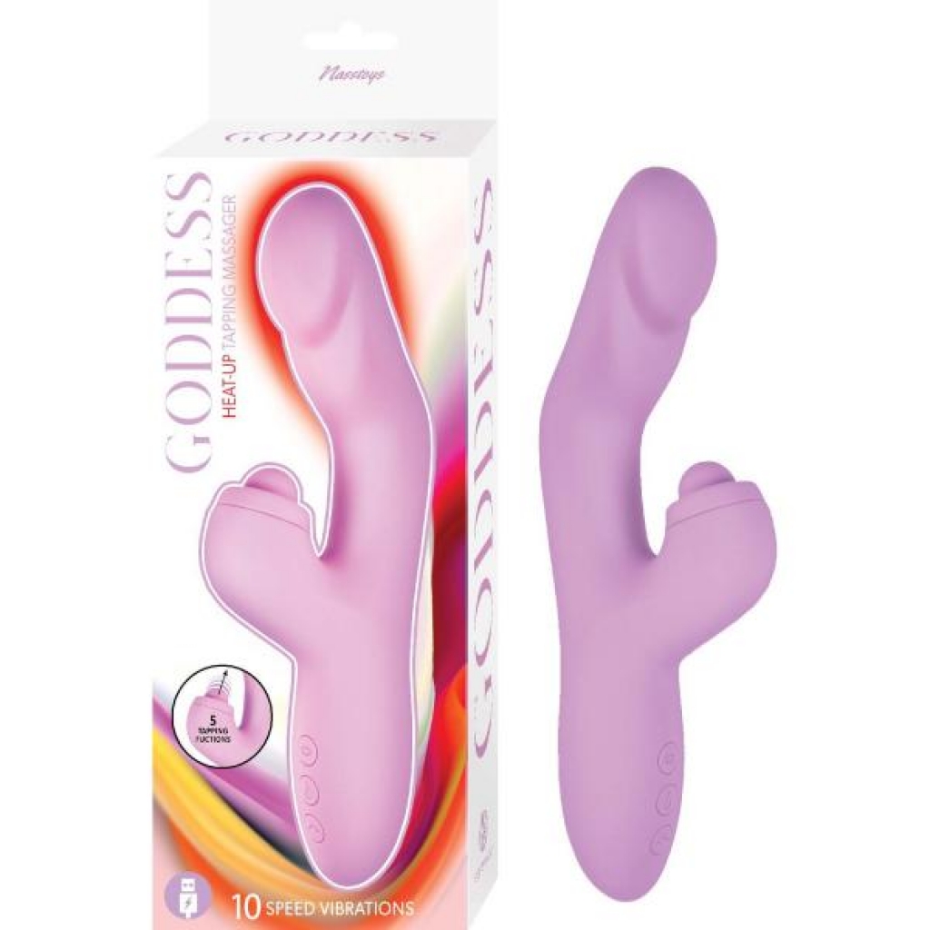 Goddess Heat Up Massager Lavender - Rabbit Vibrators