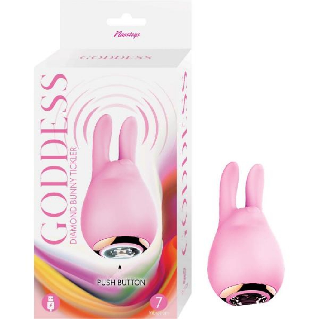 Goddess Diamond Bunny Pink - Clit Cuddlers