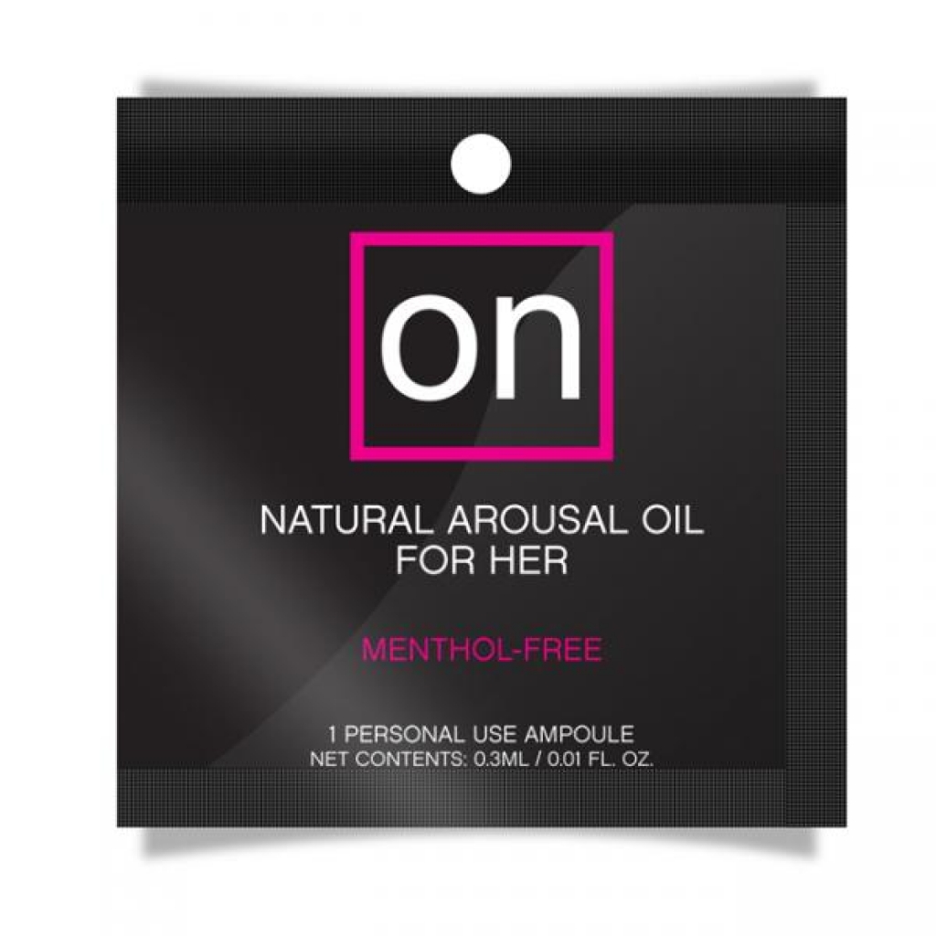 On Natural Arousal Oil Foil Pack - For Women