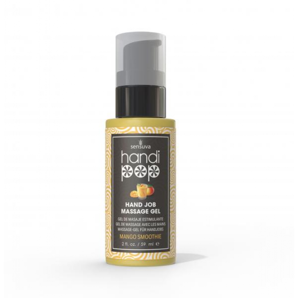 Handipop Edible Massage Gel Mango Smoothie 2 Oz - Sensual Massage Oils & Lotions