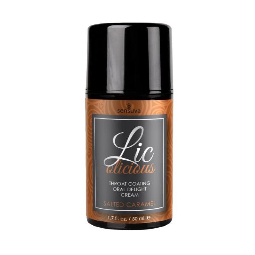Lic O Licious Salted Caramel Oral Delight Cream 1.7oz - Lickable Body
