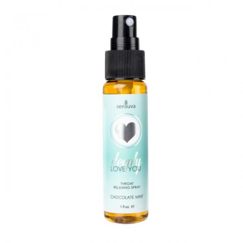 Deeply Love You Throat Spray Chocolate Mint 1oz - Lickable Body