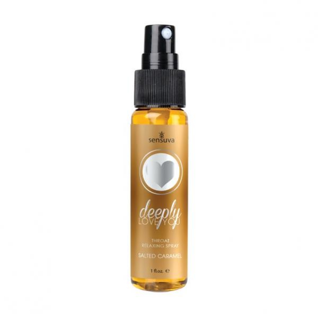 Deeply Love You Salted Caramel Throat Relaxing Spray 1oz - Oral Sex