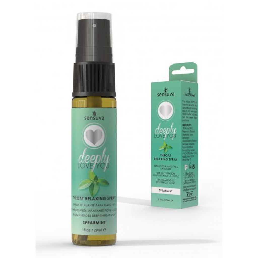 Deeply Love You Throat Spray Relaxing Spearmint 1 Fl Oz - Oral Sex