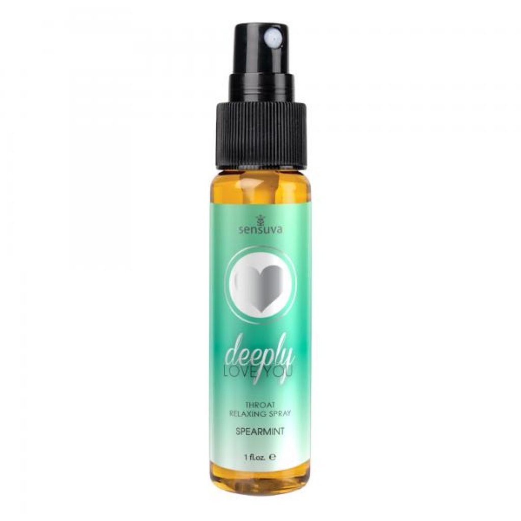 Deeply Love You Spearment Throat Relaxing Spray 1 Oz - Oral Sex