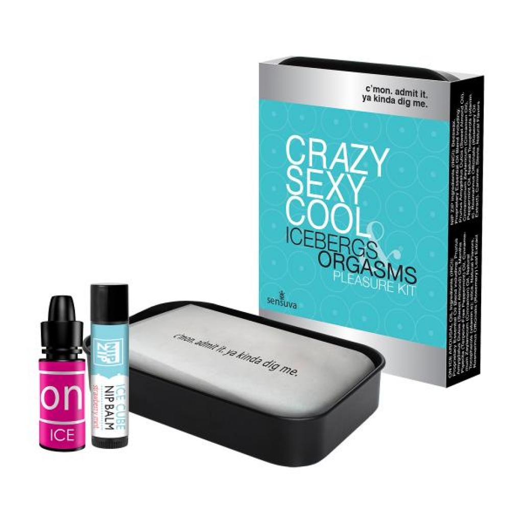 Crazy Sexy Cool Icebergs & Orgasms Pleasure Kit - Lickable Body