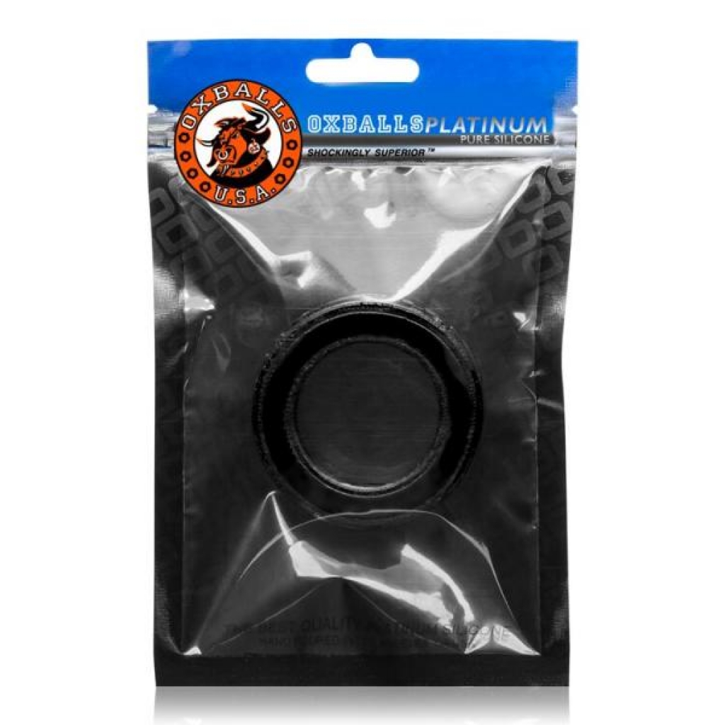 Pig-ring Comfort Cockring Blk Oxballs(net) - Classic Penis Rings