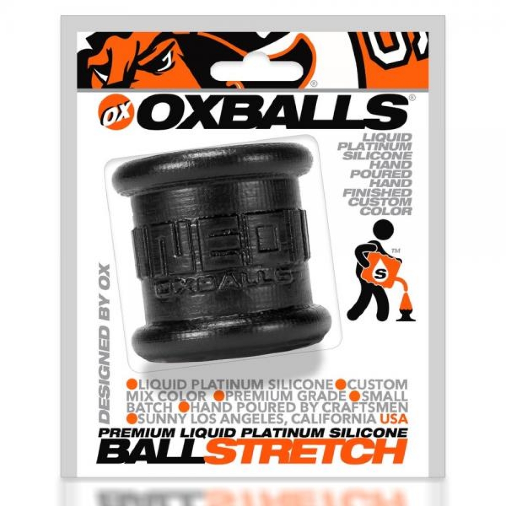 Neo Tall Ballstretcher Black (net) - Mens Cock & Ball Gear