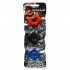 Oxballs Ringer 3 Pack Cock Rings Multi Colored - Mens Cock & Ball Gear