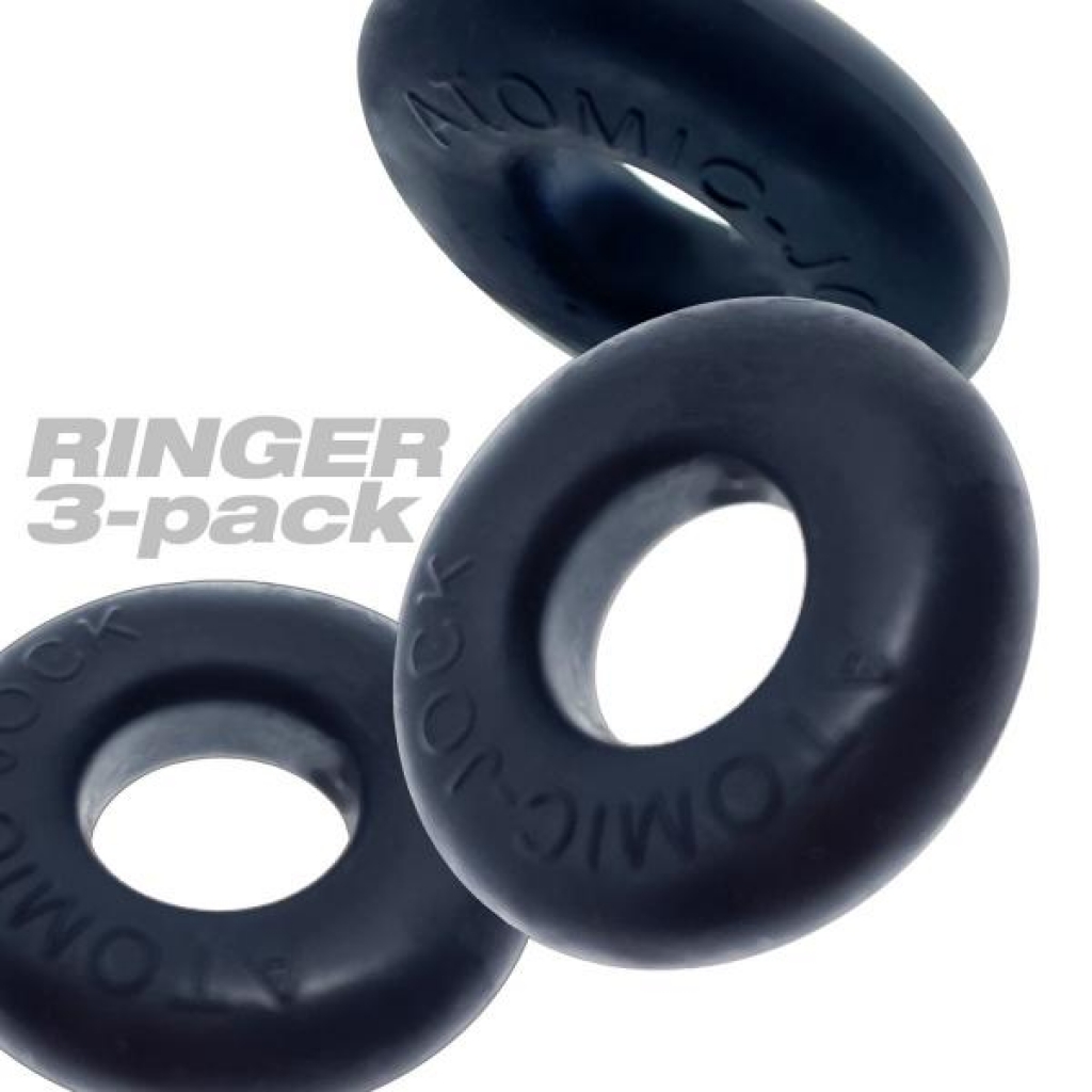 Ringer 3 Pk Cockring Night (net) - Cock Ring Trios