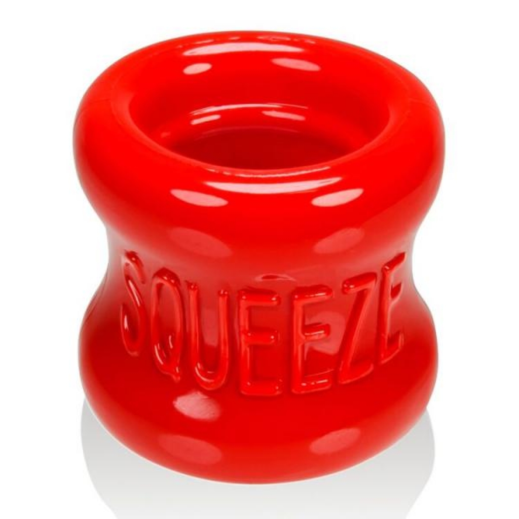 Oxballs Squeeze Ball Stretcher Red - Mens Cock & Ball Gear