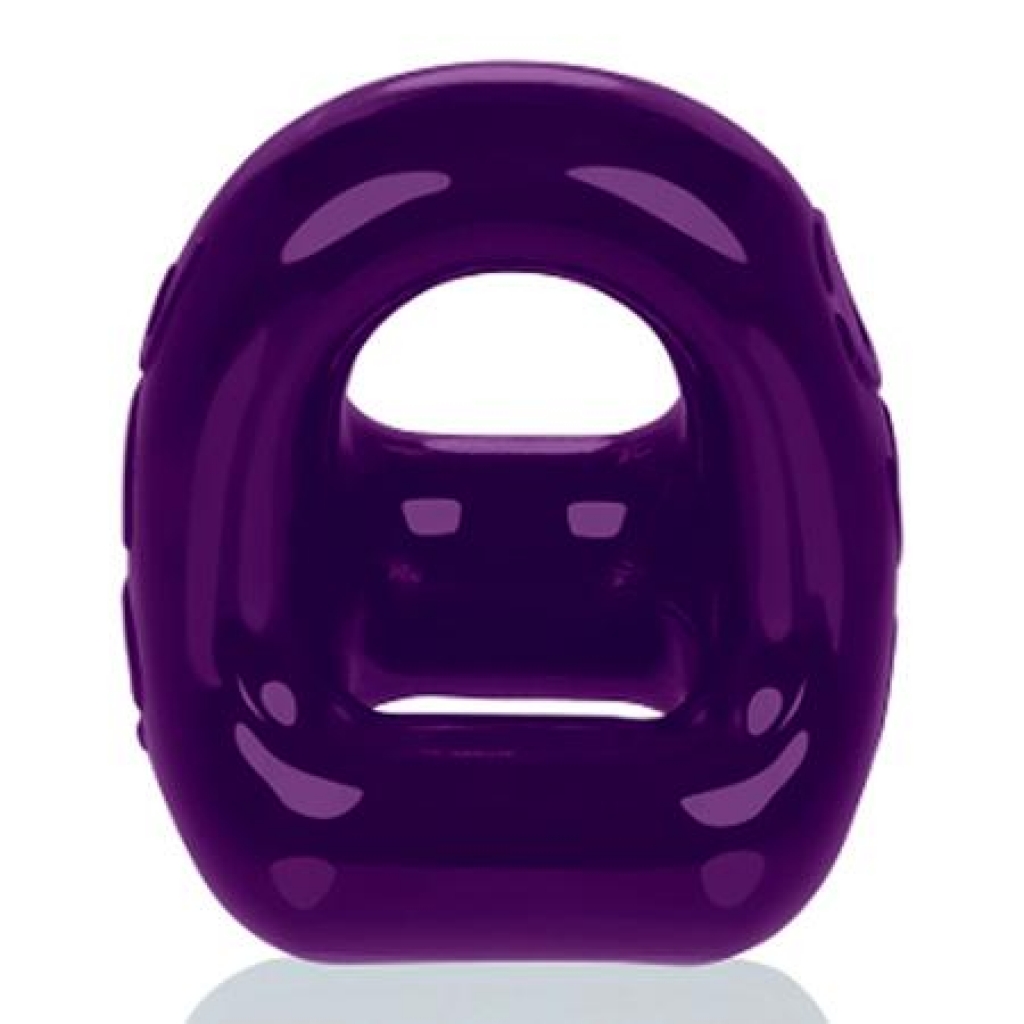 360 Dual Use Cockring Eggplant (net) - Mens Cock & Ball Gear