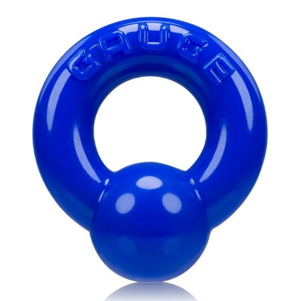 Gauge Cockring Oxballs Police Blue - Mens Cock & Ball Gear