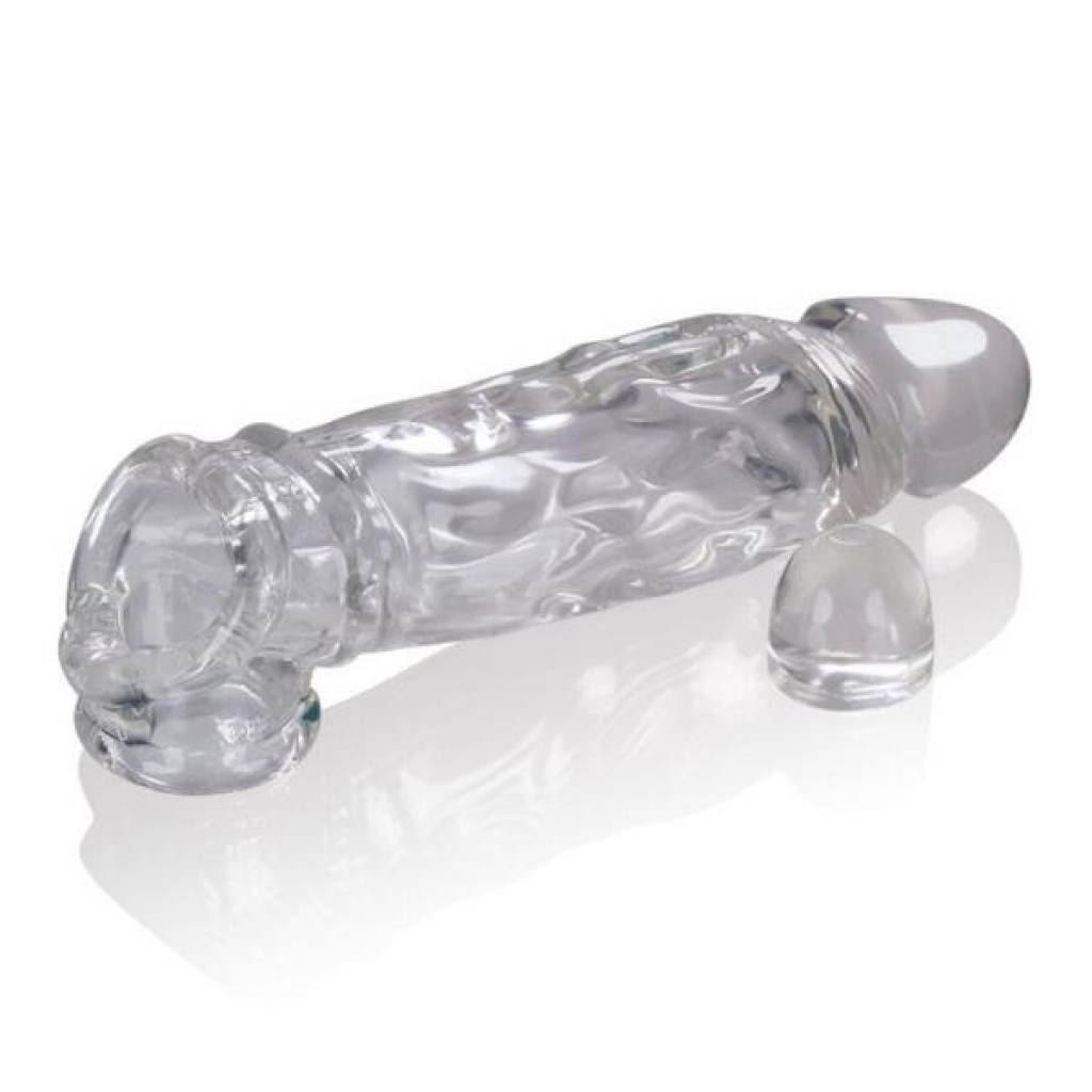 Butch Cocksheath with Adjustable Fit Clear - Penis Extensions