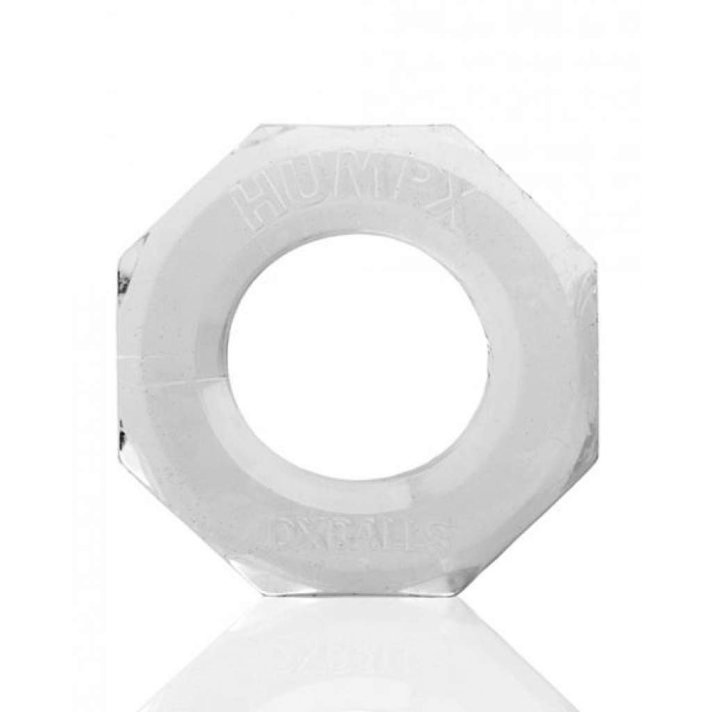 Oxballs Humpx Extra Large Cock Ring Clear - Mens Cock & Ball Gear