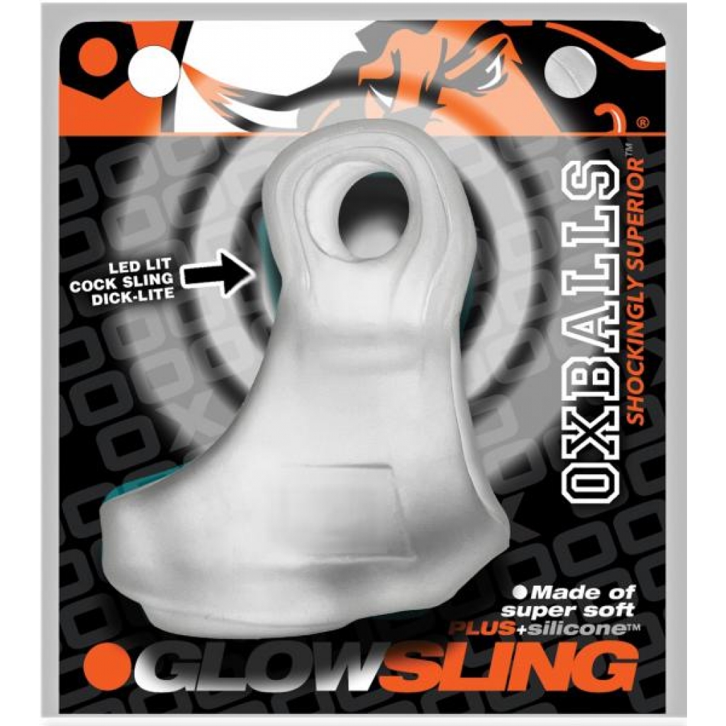 Glowsling Clear Ice (net) - Mens Cock & Ball Gear