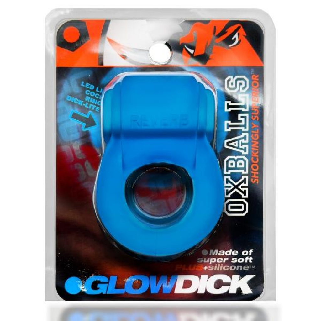 Glowdick C-ring Blue Ice (net) - Couples Penis Rings