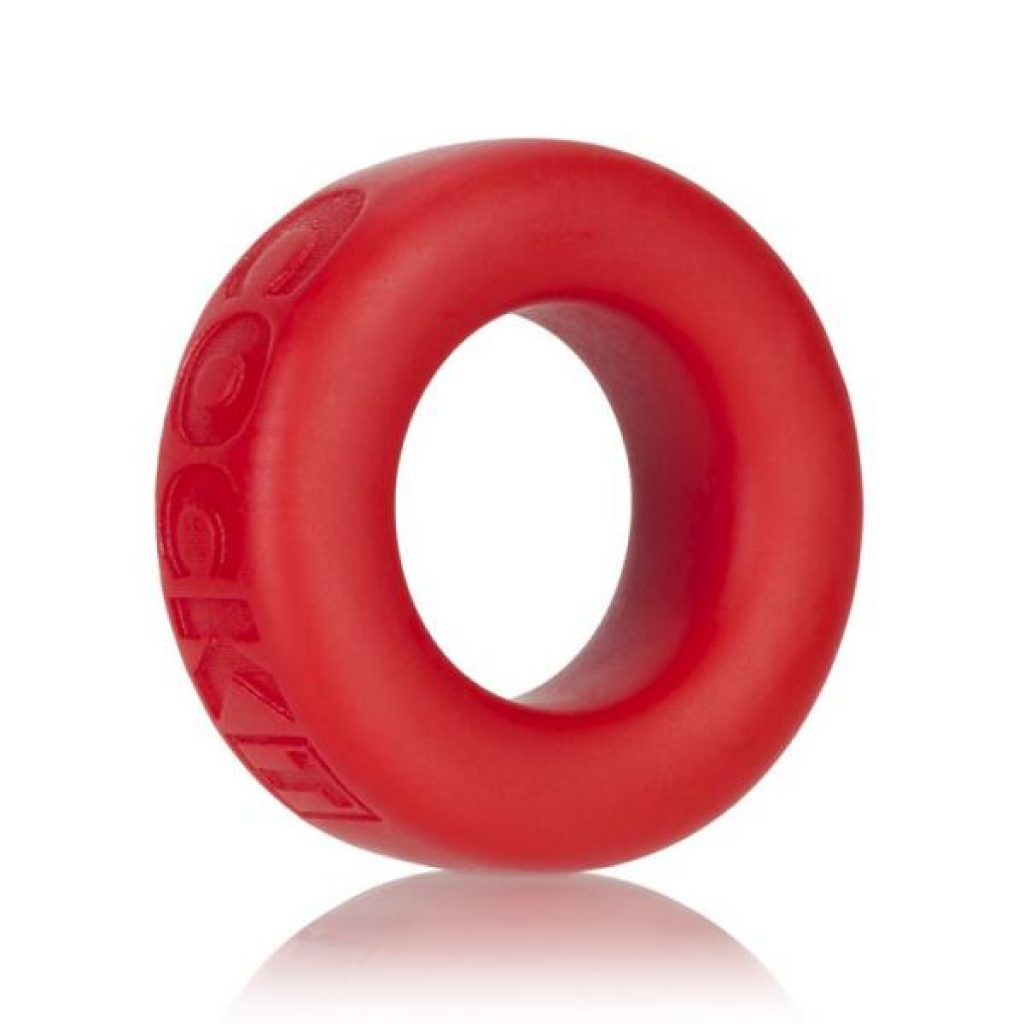 Cock-t Small Comfort Cockring Atomic Jock/oxballs Silicone Smoosh Red(net) - Classic Penis Rings