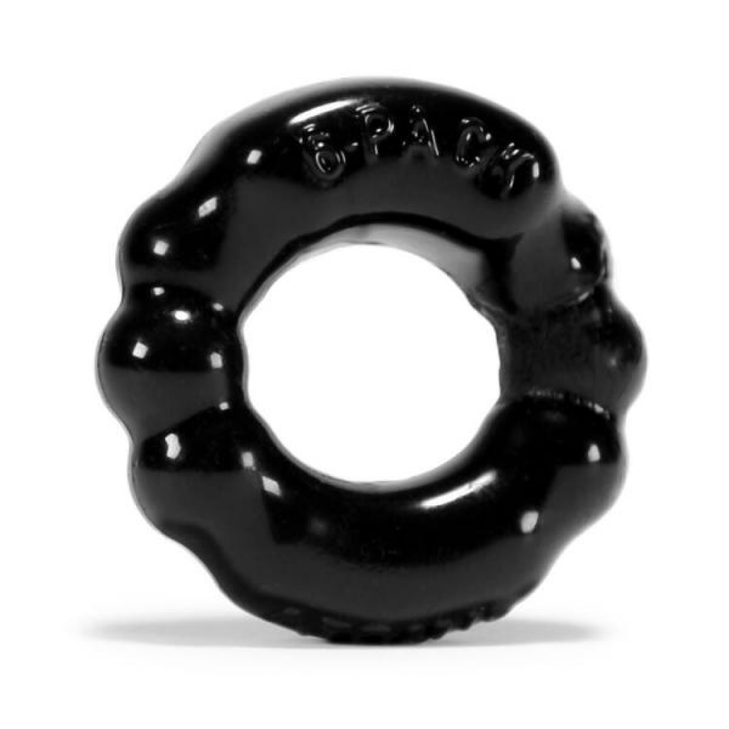 The Six Pack Cockring Black - Couples Vibrating Penis Rings