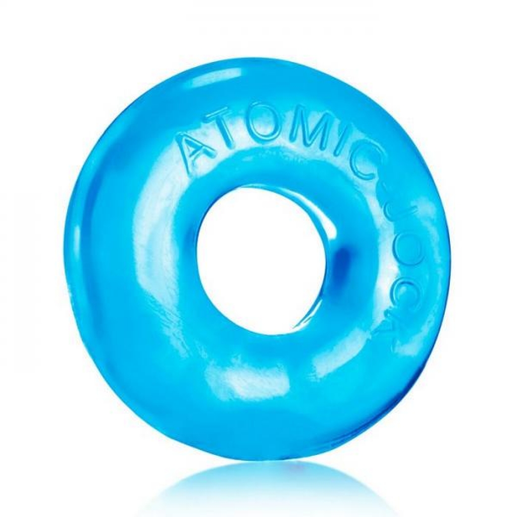 Do-Nut 2 Large Cock Ring Ice Blue - Couples Vibrating Penis Rings