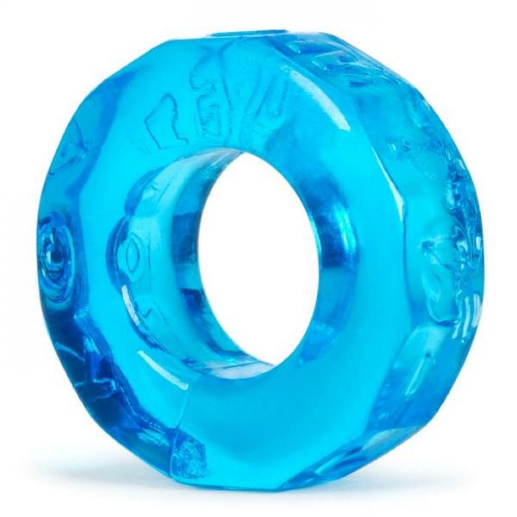 Atomic Jock Sprocket Cock Ring Ice Blue - Couples Vibrating Penis Rings